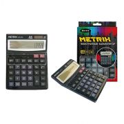 Калькулятор бухгалт. «Metrix» MX-916 16разр. двойное питание 21х15