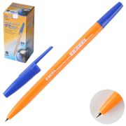 Ручка шариковая «BEIFA» АА 944Е-BL пишущий узел 0,7мм, толщина линии письма 0,5 мм, синяя, оранжевый корпус, сменный стержень 142мм