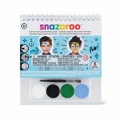 Краски для лица, для мальчиков 4цв. Snazaroo «Подводный мир»1174002
