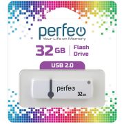 Флэш-драйв 32GB Perfeo USB C07 White
