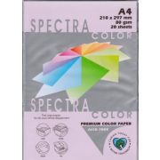 Бумага А4 20л. 80г/м2 «Spectra Color» Лаванда пастель №185