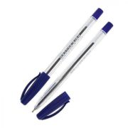 Ручка на масляной основе DELI ES306 Pionner синяя, игольчатый пишущий узел 0,7мм, сменный стержень 133мм