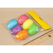 Пасхальный сувенир «яйца разноцветные» (6шт. в упаковке) 13,5*17см 19 054