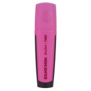 Текстовыделитель розовый DELI EU35040 Mate скошенный пиш. наконечник 1-5мм резиновый грип