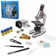 Микроскоп детский 90х увеличение, 3 обьектива, аксессуары TMPZ-C1200