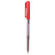 Ручка шарик. DELI Arrow EQ01140 1,0мм красная