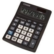 Калькулятор бухгалт. Citizen Business Line CMB1201-BK, 12разрядов, двойное питание, 102*137*31мм