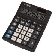 Калькулятор бухгалт. Citizen Business Line CMB801-BK, 8разрядов, двойное питание, 102*137*31мм